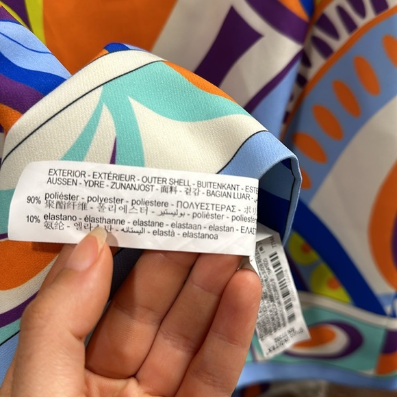 ZARA Retro geometric mini dress - Picture 8 of 9